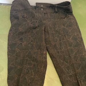 Cache Luxe leopard print pants